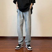 Taskuga vabaaja meeste suvised sirged teksad