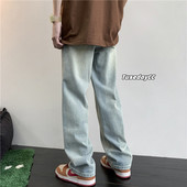 Ανδρικό στενό τζιν με τσέπη