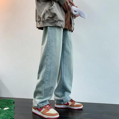 Ανδρικό στενό τζιν με τσέπη