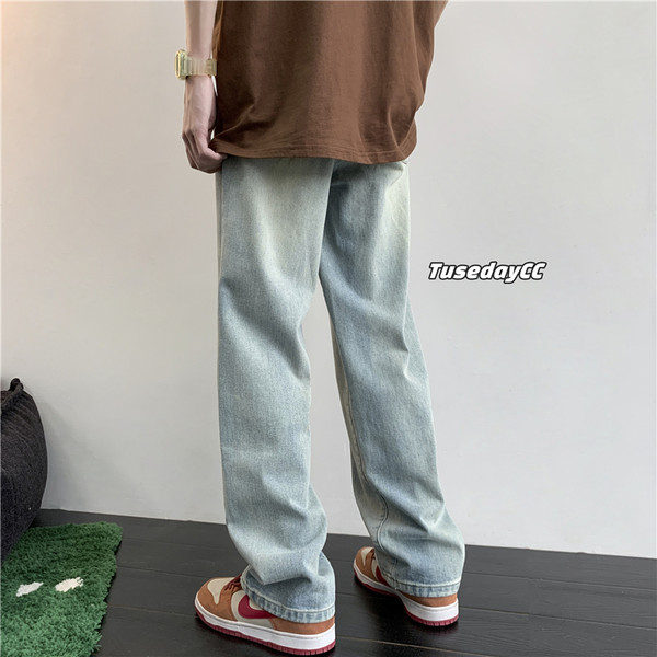 Ανδρικό στενό τζιν με τσέπη