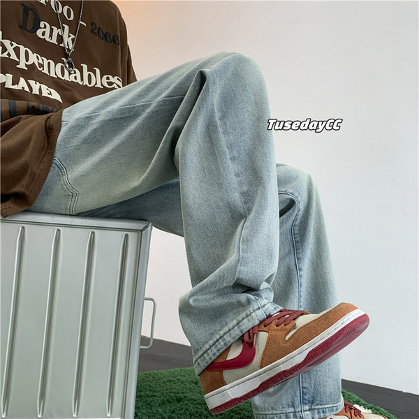 Ανδρικό στενό τζιν με τσέπη