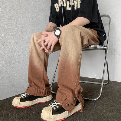 Férfi farmer két színben, szárra rögzítéssel