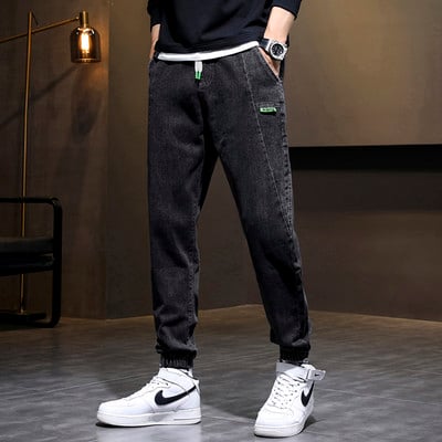 Meeste vabaaja teksad sirge säärega