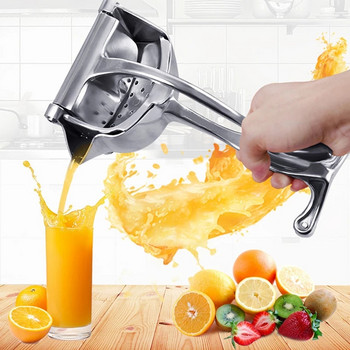 Ръчна сокоизстисквачка от неръждаема стомана Лимон Портокал Ръчна сокоизстисквачка Кухненска преса за плодове Екстрактор Инструмент