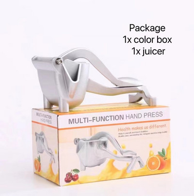 Nerūdijančio plieno rankinė sulčiaspaudė Citrinų apelsinų spaudyklė Rankinė sulčiaspaudė virtuvės vaisių spaudimo spaudimo ištraukimo įrankis
