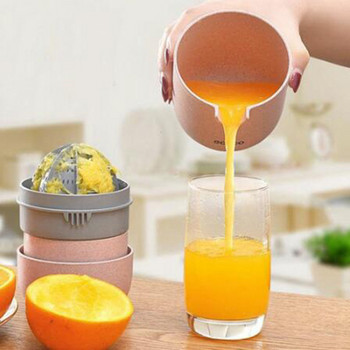 Χειροποίητος αποχυμωτής φρούτων Citrus Orange Squeeer Καπάκι Περιστροφής Αντιολισθητικός σφουγγάρι για Lemon Lime Grapefruit Capacity Machine