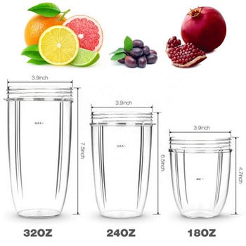 18/24/32oz Ηλεκτρική κούπα αποχυμωτή για Nutribullet 900w 600w Ανταλλακτικό Bullet Juicer Home Restaurant Bar Juicer Cup