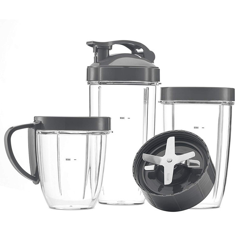 18/24/32oz електрическа чаша за чаша за сокоизстисквачка за Nutribullet 900w 600w резервна чаша за сокоизстисквачка Bullet Home Restaurant Bar сокоизстисквачка