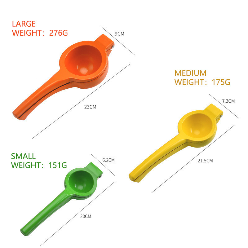 3 цвята Ръчна лимонова сокоизстисквачка Ръчна изстисквачка за портокалови плодове Машина за преса за лимон Кухненски аксесоари за дома