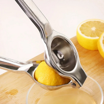 Неръждаема стомана Изстисквачка за лимонови плодове Портокал Ръчна сокоизстисквачка Сокоизстисквачка за лимони Портокалова преса за сок Плодове Кухненски инструменти