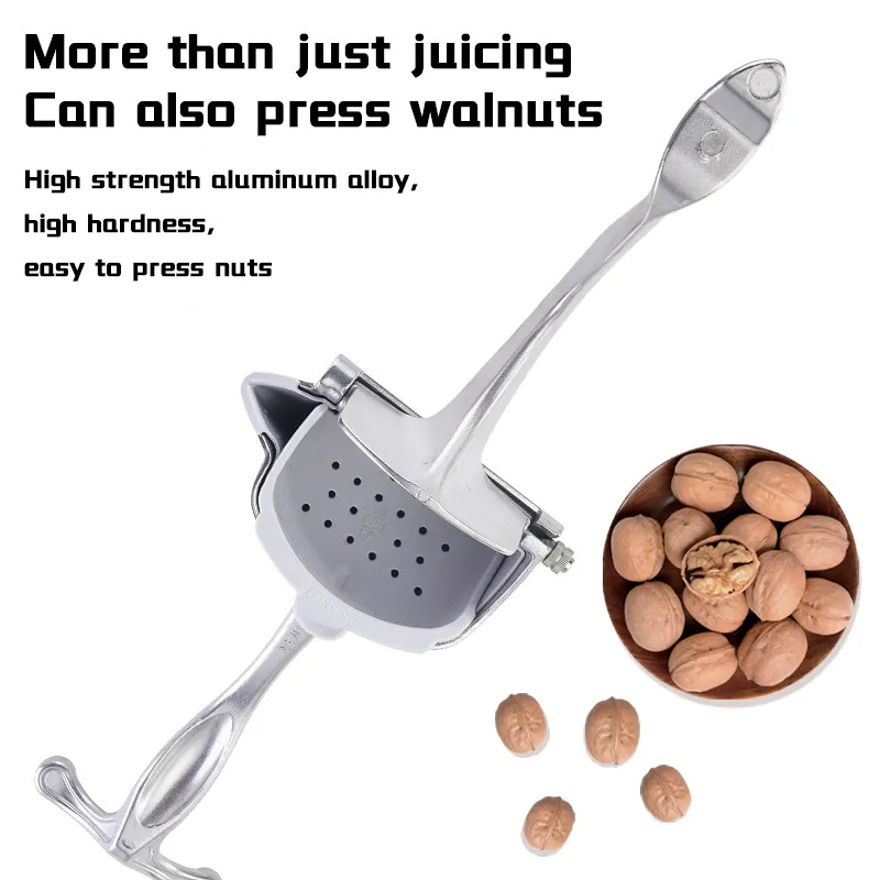 5 комплекта преносима ръчна сокоизстисквачка за плодове, алуминиева сплав, сурови цитрусови плодове, ръчно пресован лимон, портокалов сок, кухненски аксесоари