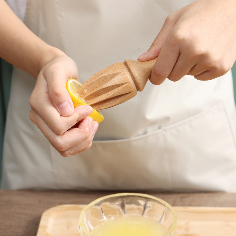 Apelsinų rankinė citrinų sulčiaspaudė Mini vaisių sulčiaspaudės Medinės citrinų spaudyklė Nešiojami rankiniai spaustukai Citrinų sulčių spaudimo virtuvės įrankis