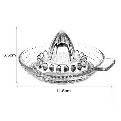 Сокоизстисквачка от неръждаема стомана Ръчна сокоизстисквачка за плодове Портокал Лимон Сокоизстисквачка за плодове Мелничка Алуминиева сплав/акрилна сокоизстисквачка за лимон Dropshipping