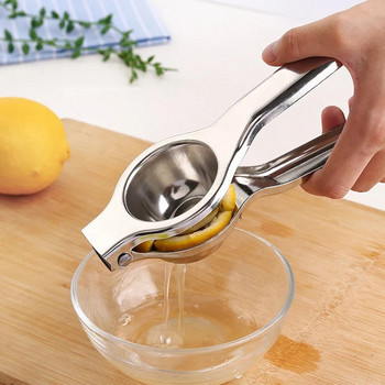 лимоноизстисквачка ръчна сокоизстисквачка от неръждаема стомана процесор кухненски аксесоари сок пресоване на плодове цитруси портокал сокоизстисквачка лимон преса