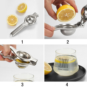 лимоноизстисквачка ръчна сокоизстисквачка от неръждаема стомана процесор кухненски аксесоари сок пресоване на плодове цитруси портокал сокоизстисквачка лимон преса