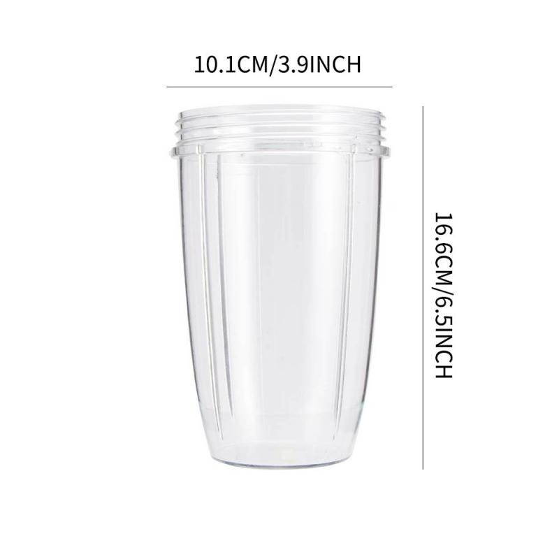 Чаша за сокоизстисквачка 18/24/32OZ Прозрачна замяна за сокоизстисквачка NutriBullet Nutri Bullet Съхранявайте храната, носете вкусна и здравословна