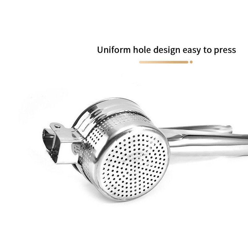 Висококачествена изстисквачка от неръждаема стомана Дехидратор за зеленчукова плънка Преса за картофи Ricer Преса за плодове Сокоизстисквачка Кухненски консумативи