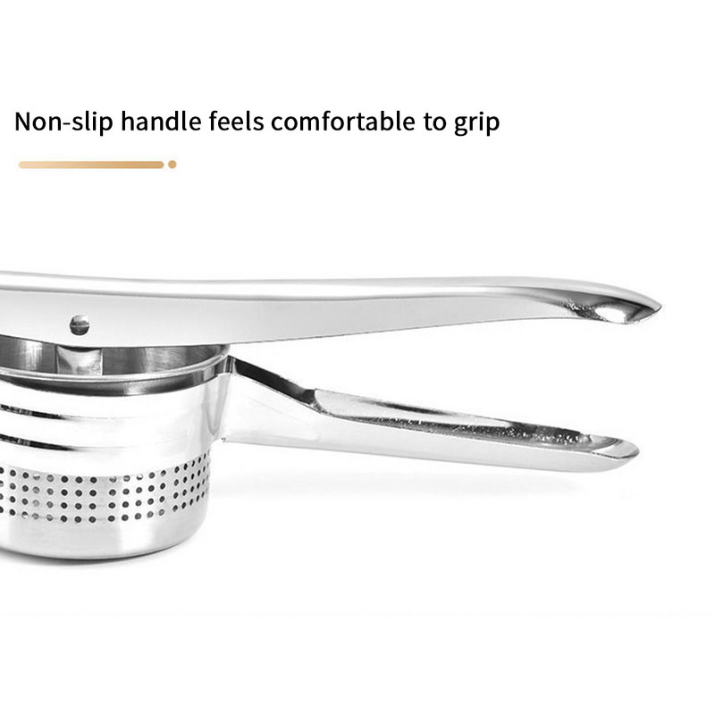 Висококачествена изстисквачка от неръждаема стомана Дехидратор за зеленчукова плънка Преса за картофи Ricer Преса за плодове Сокоизстисквачка Кухненски консумативи