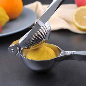 Χειροκίνητος Fruit Squeeer από ανοξείδωτο ατσάλι Χυμός με πίεση χεριών Ρόδι πορτοκάλι ζαχαροκάλαμο λεμόνι Squeeze Εργαλείο αποχυμωτή κουζίνας