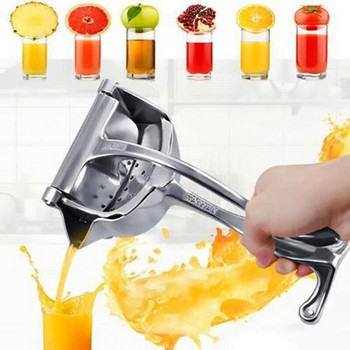 Χειροκίνητος χυμός αποχυμωτής από ανοξείδωτο ατσάλι με πίεση χεριών Αποχυμωτής πορτοκαλιού Ρόδι Λεμονοστίφτης Αξεσουάρ κουζίνας