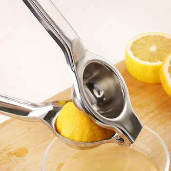 Неръждаема стомана Изстисквачка за лимонови плодове Портокал Ръчна сокоизстисквачка Кухненски инструменти Сокоизстисквачка за лимони Портокалова изстисквачка Преса за сок Javemay