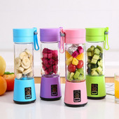 Mini cană portabilă pentru suc de apă, reîncărcabilă, portabilă, storcător de fructe electric, aparat portabil de smoothie, blender, amestecare