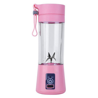 Mini cană portabilă pentru suc de apă, reîncărcabilă, portabilă, storcător de fructe electric, aparat portabil de smoothie, blender, amestecare