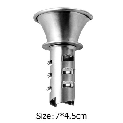 Mini Gyümölcscentrifuga Fogantyús Narancssárga Citromléfőző Rozsdamentes acél kézi facsaró présfacsaró Citrusfacsavar Mini háztartási gépek