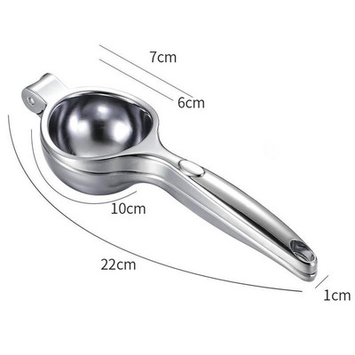 Ръчна сокоизстисквачка за лимони Ръчна сокоизстисквачка за портокали Сокоизстисквачка за плодове Машина за цитрусова преса Кухненски аксесоари от неръждаема стомана