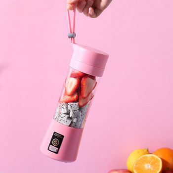 Преносима електрическа сокоизстисквачка USB акумулаторна ръчна смесител за смутита миксери за плодове Машина за производство на млечен шейк Материали за хранителни продукти