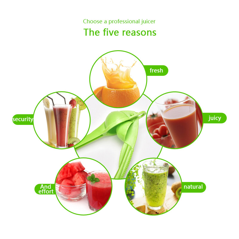 Ръчна сокоизстисквачка за лимонови плодове, портокалова изстисквачка, кухненски инструменти, ръчна изстисквачка, vitamer, блендер, преносима мини сокоизстисквачка