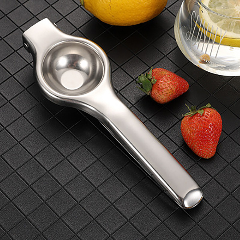 Портокалова сокоизстисквачка от неръждаема стомана Ръчна лимонова сокоизстисквачка Кухненски аксесоари Мини лимонова сокоизстисквачка Бебешка портокалова сокоизстисквачка за плодове Лимон щипка