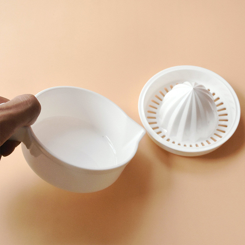 Ръчна сокоизстисквачка Домакинска преса за плодове Малка портокалова преса Удобна мини ръчно задвижвана чаша за пържен лимонов сок Преса за сок