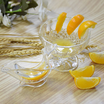 Ръчна сокоизстисквачка за лимон Преносима прозрачна елегантна акрилна ръчна щипка за натиск Сокоизстисквачка за плодове с форма на птица Кухненски инструменти
