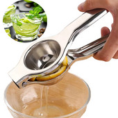 Лимоноизстисквачка Сокоизстисквачка за цитруси Портокал Ръчна преса за плодове Преса за сок Мини преносима течност Блендер Бар Кухненски аксесоари