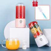 300 ml-es elektromos gyümölcscentrifuga turmixgép USB mini gyümölcskeverők gyümölcscentrifugák gyümölcskivonók élelmiszer turmix többfunkciós gyümölcsléfőző gép
