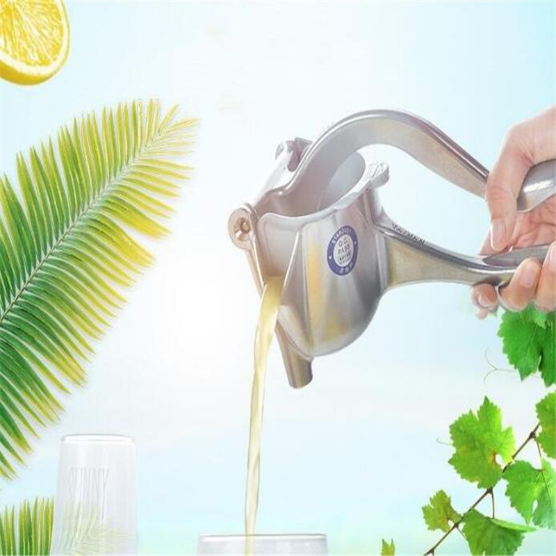 Алуминиева сплав Ръчна сокоизстисквачка Ръчно налягане Нар Портокал Лимон Захарна тръстика Сок Кухня Инструмент за плодове Машина