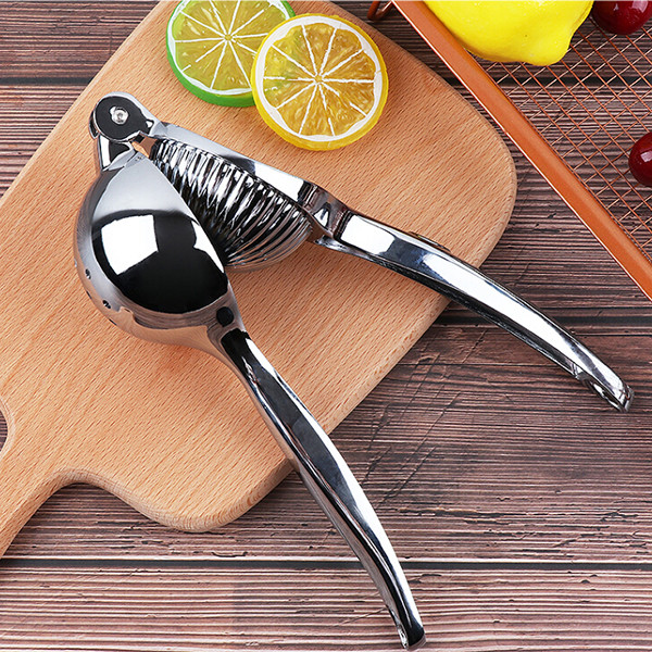 Лимоноизстисквачка от неръждаема стомана Удобна ръчна портокалова сокоизстисквачка Машина за цитрусова преса Кухненска мини преносима сокоизстисквачка с дръжка