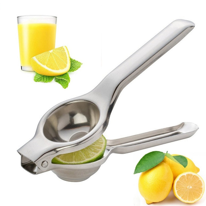 Citruspers Handmatige Juicer Rvs Metalen Squeezer Juicer Voor Fruit Oranje Citroen Sinaasappel Keuken Tool Accessoires