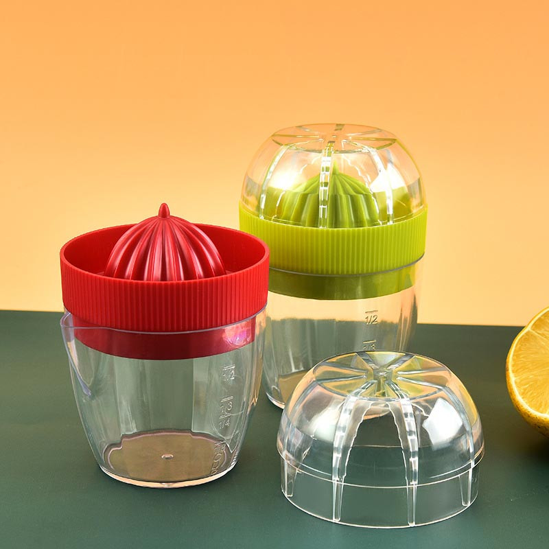 Ръчна ръчна преса Сокоизстисквачка за плодове Мултифункционална сокоизстисквачка за портокал и лимон с градуирана изстисквачка за чаши Домашна кухненска джаджа