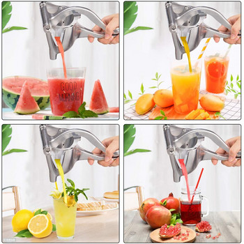 Χειροκίνητος Juice Squeezer Κράμα Αλουμινίου Χεριού Πίεση Πορτοκαλιού Αποχυμωτής Ρόδι Λεμονοστίφτης Αξεσουάρ κουζίνας Εργαλείο φρούτων