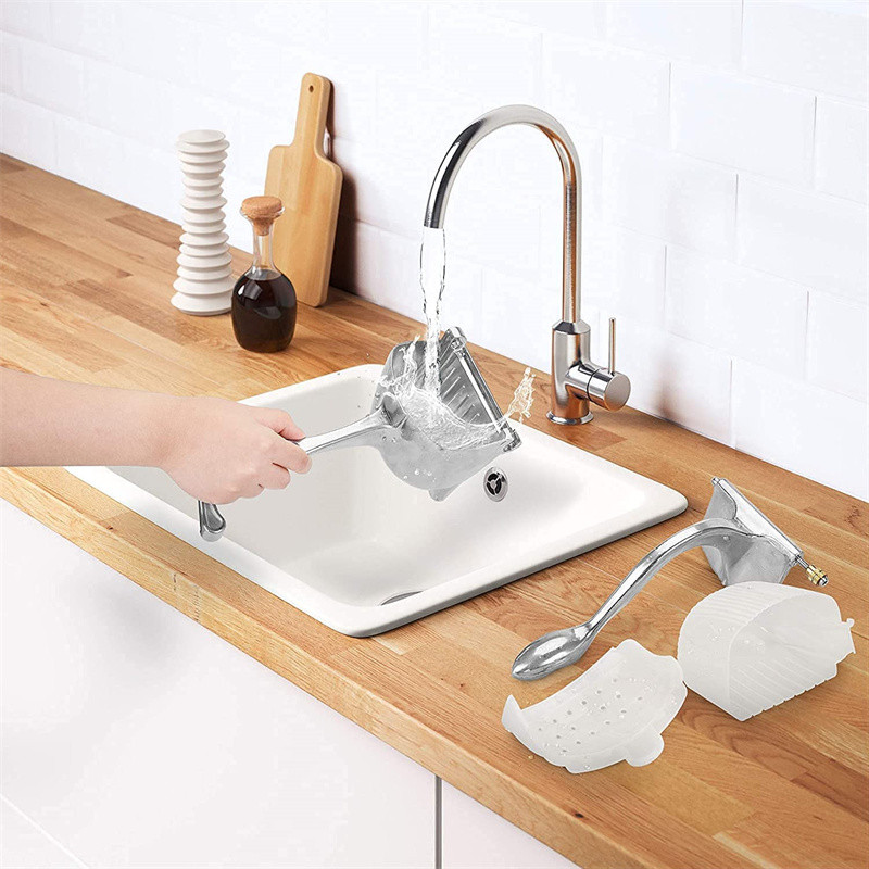 Ръчна сокоизстисквачка Алуминиева сплав Ръчна сокоизстисквачка Портокалова сокоизстисквачка Нар Лимон Кухненски аксесоари Инструмент за плодове