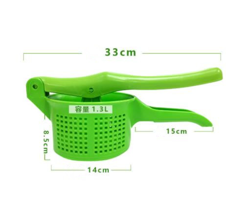 Многофункционално ръчно претъпкано устройство за дехидратирана храна с ряпа, пълнеж за кнедли, претъпкана вода, сокоизстисквачка за плодове