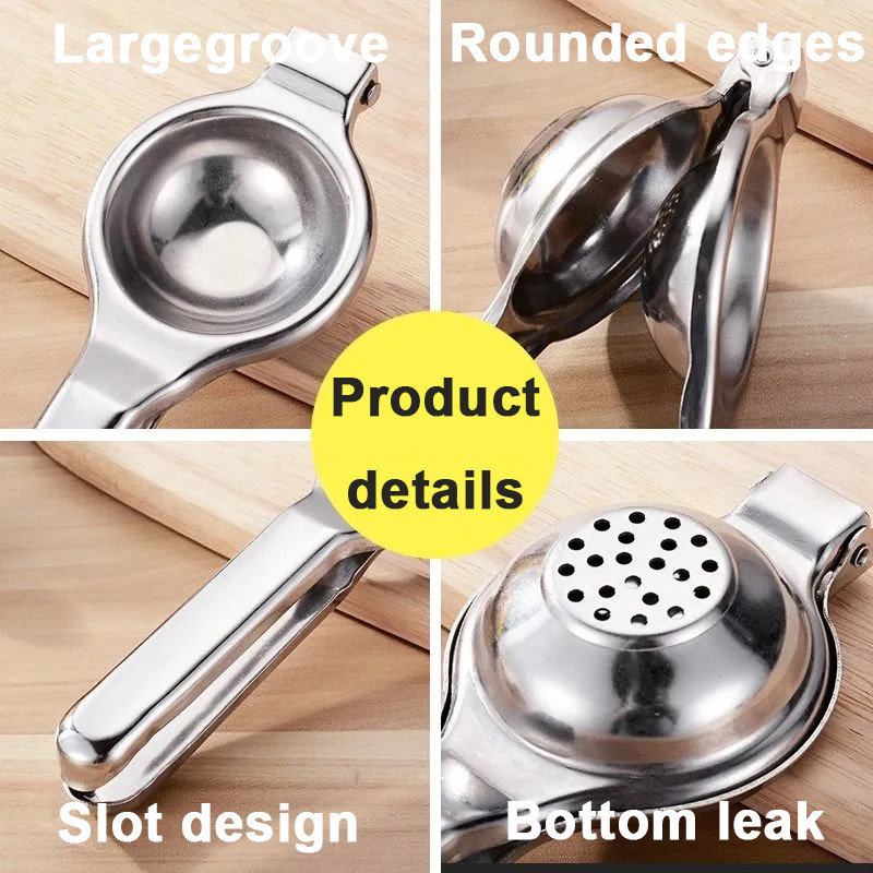 Ръчна сокоизстисквачка Ръчно налягане Портокал Нар Лимон Сокоизстисквачка Инструменти за пресоване от неръждаема стомана Кухненски аксесоари