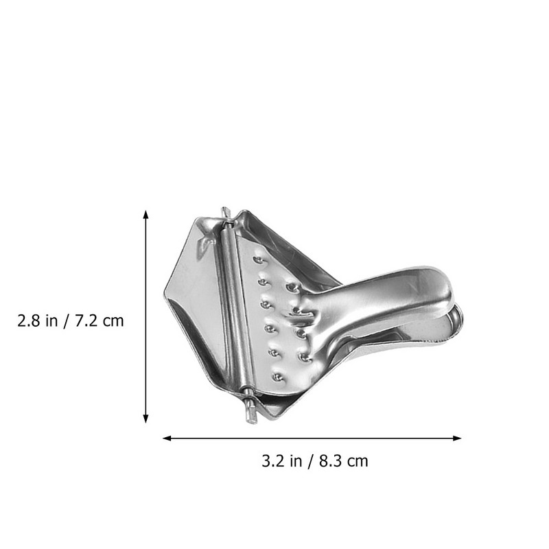 Ръчна изстисквачка от неръждаема стомана: Изстисквачка за лимони Малка сокоизстисквачка за цитрусови плодове с дръжка Чучур за изливане Портокал Лимон Преса за плодове Инструменти