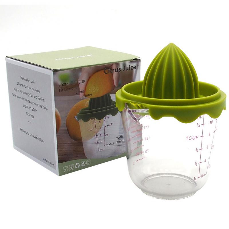 1Pcs PP Ръчна преносима сокоизстисквачка за цитрусови плодове Сокоизстисквачка за портокал и лимон за цитрусови плодове Машина за рязане на картофи Кухненски инструмент Дропшиппинг