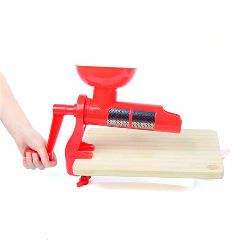 Многофункционален безопасен за ръкостискане доматен сок, производител на кухня, домашни уреди за готвене Направи си сам Преса за домати Кухненски инструменти