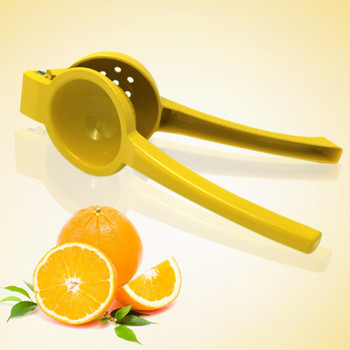 1PC Ръчна машина за сокоизстисквачка за портокал, лимон и плодове Сокоизстисквачка от алуминиева сплав Творческа кухненска филтърна сокоизстисквачка Инструмент за изстискване
