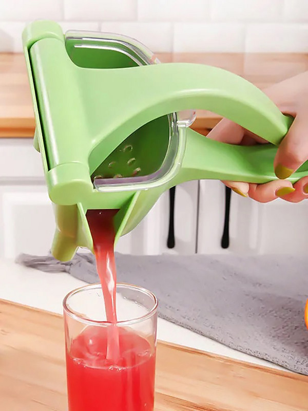 Многофункционална малка ръчна сокоизстисквачка Преносима пластмасова нар Лимон Захарна тръстика Портокал Сокоизстисквачка за плодове Кухненски аксесоари