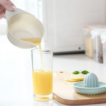 Εγχειρίδιο Κουζίνας Φορητός αποχυμωτής εσπεριδοειδών Πλαστικό εργαλείο λεμονοστυφής φρούτων Μίνι μπλέντερ Μηχάνημα αποχυμωτής πορτοκαλιού Αξεσουάρ κουζίνας